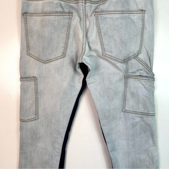 Valabasas Nebulla Stacked Jeans Dark/Light Size 30 - Picture 14 of 16